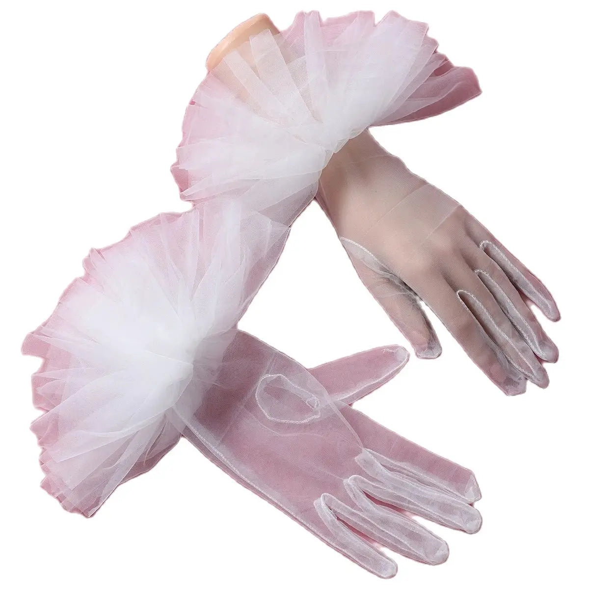 Bridal Gloves Full Of Party Style Ladies' White Elegant Wedding Gloves Suitable For Ball