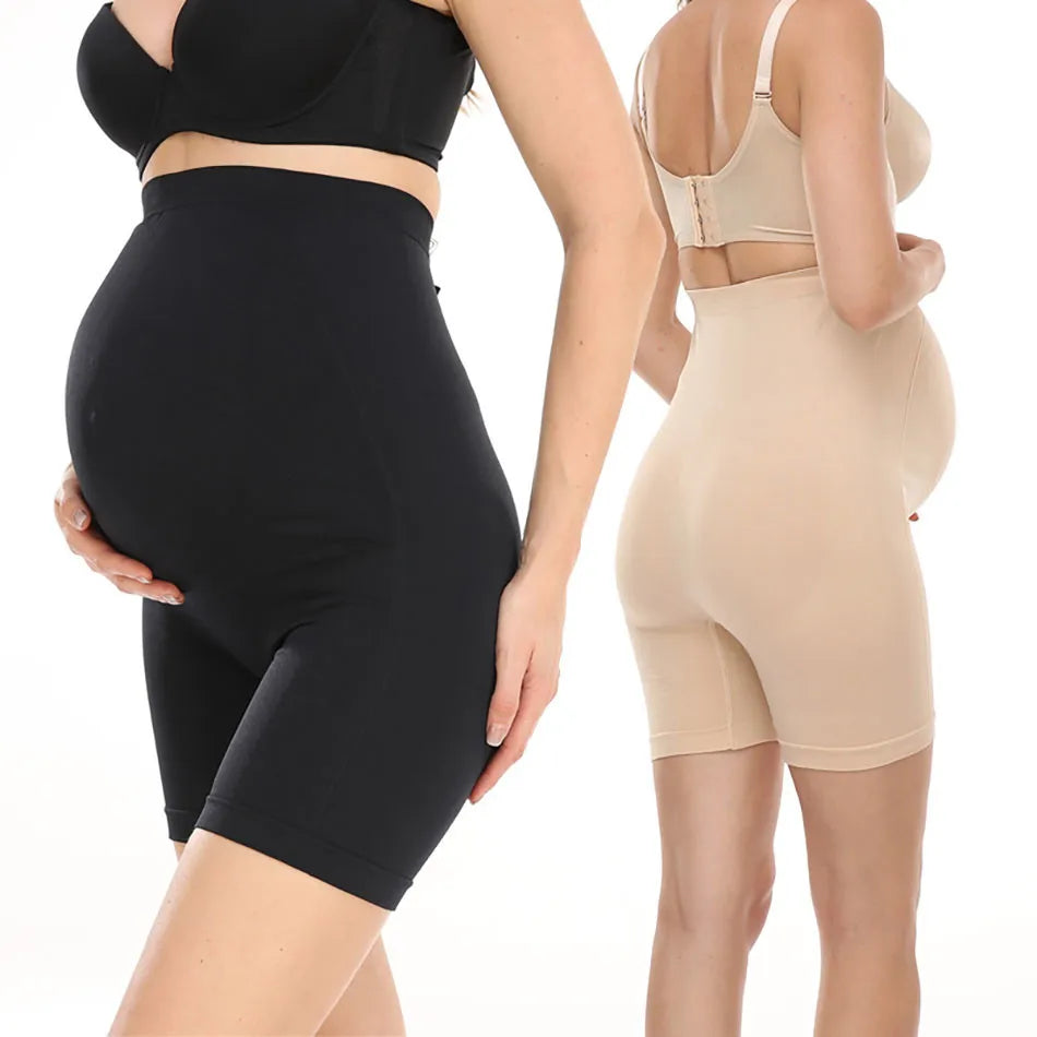 Maternity Clothings Elegant and Comfortable High-Waist Maternity Panties Designed for Late Pregnancy with Soft Breathable Fabric