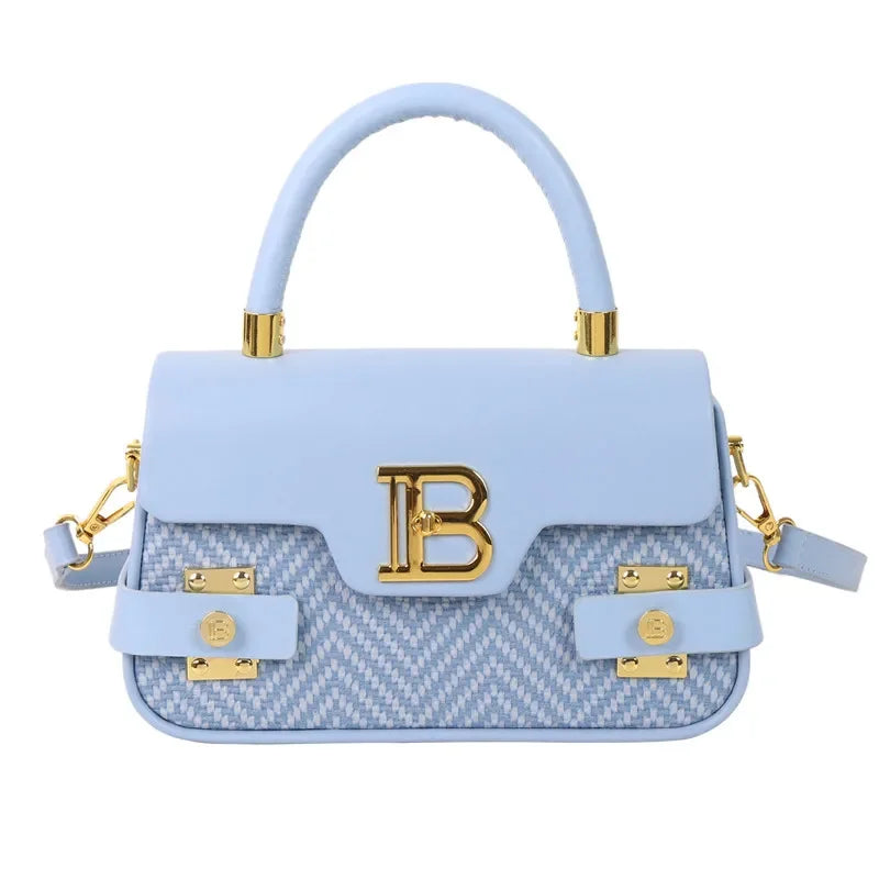 Stylish Leather Crossbody Bag For Women Luxury Designer Brand Handbags Elegant Shoulder Tote Messenger Purse Ladies