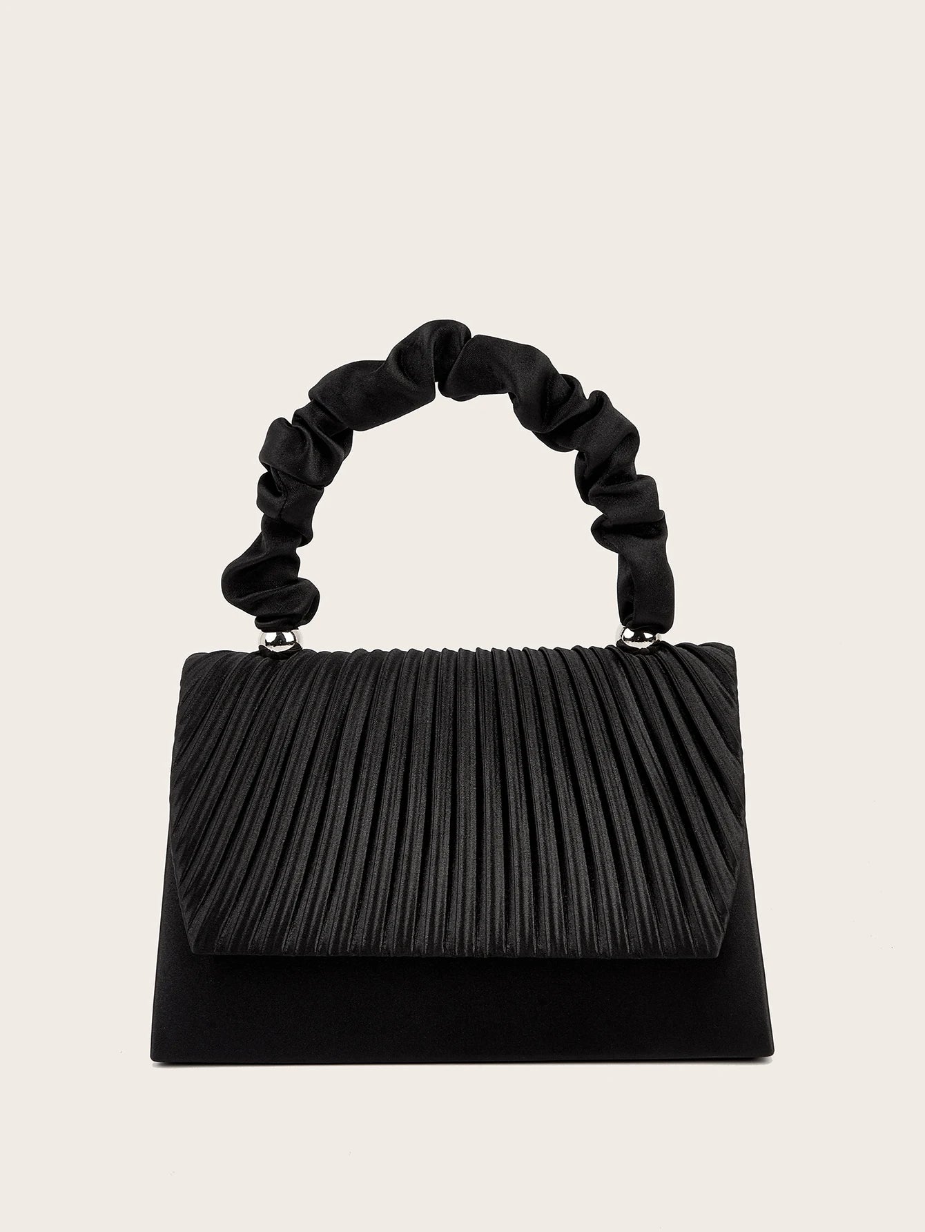 Women Party Dinner Bag Cocktail Party Bag Pleated Fashion Gorgeous Elegant Evening Bag individuality and concisly Handbag