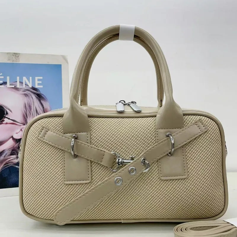 Stylish Ladies Shoulder Bag Designer Crossbody Handbag Women's Genuine Leather Tote Bag For Work & Evening Party
