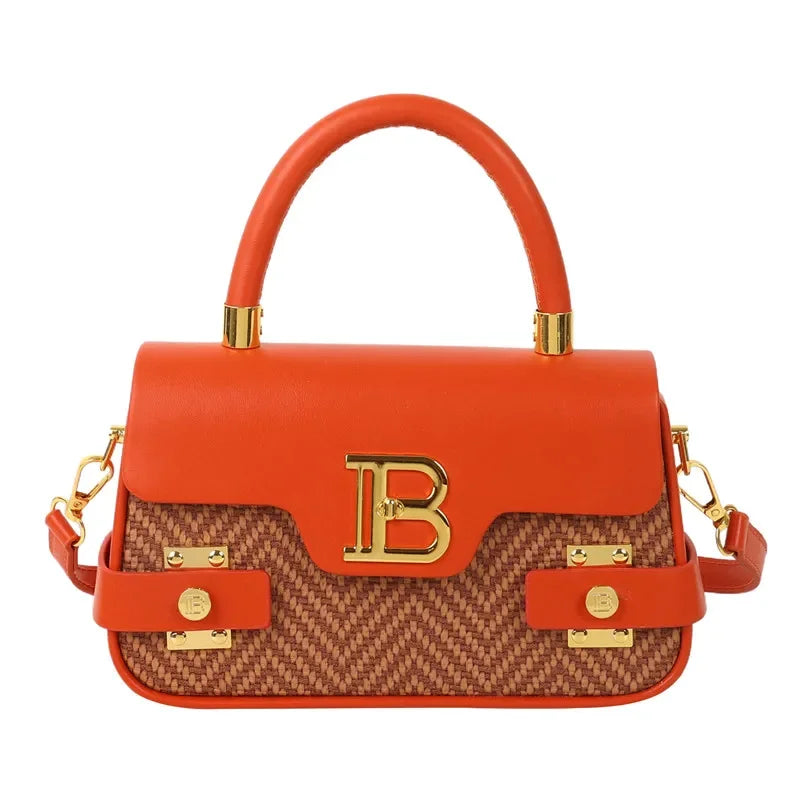 Stylish Leather Crossbody Bag For Women Luxury Designer Brand Handbags Elegant Shoulder Tote Messenger Purse Ladies