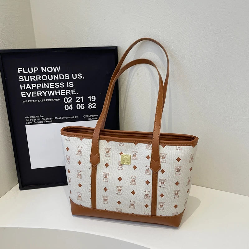 Stylish Leather Crossbody Bag For Women Designer Shoulder Purse Luxury Brand Ladies Handbag Elegant Durable Fashion Tote