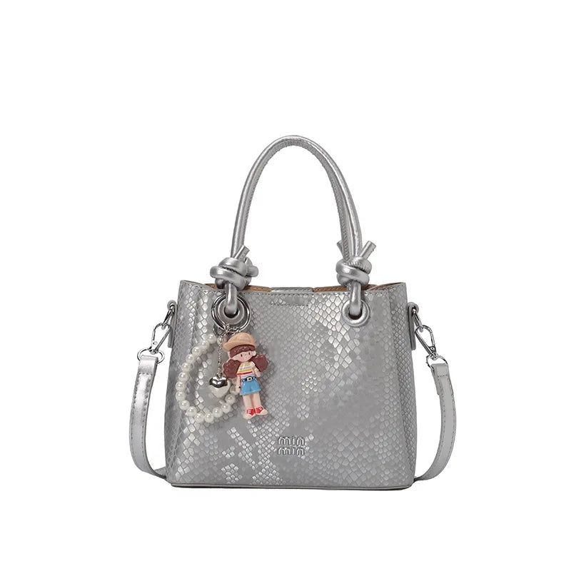 2025 New Trendy Bucket Bag for Women | Stylish Handheld Shoulder Tote | Versatile Crossbody Bag for Casual & Street