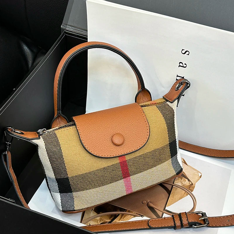 Elegant Vintage Messenger Bag Women's Minimalist Leather Purse Luxury Designer Tote Handbag Large Capacity Stylish Commuter