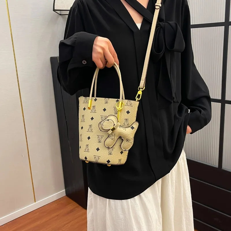 Stylish Ladies Leather Crossbody Bag Designer Handbags For Women Waterproof Shoulder Messenger Purse