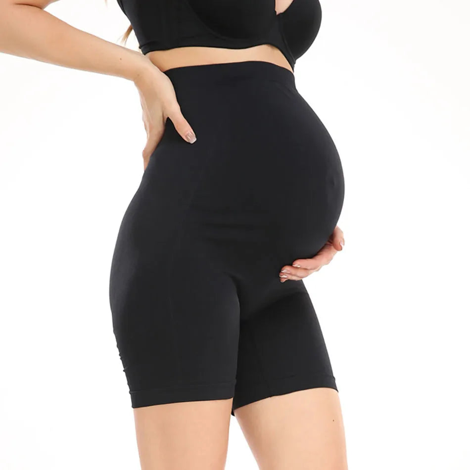 Maternity Clothings Elegant and Comfortable High-Waist Maternity Panties Designed for Late Pregnancy with Soft Breathable Fabric