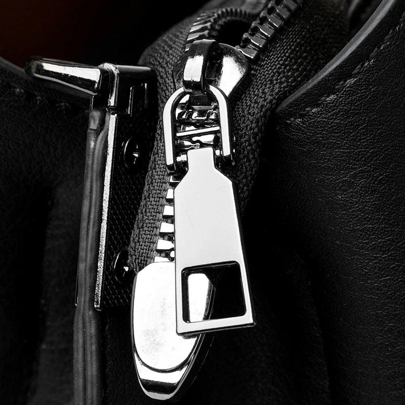 Stylish Leather Tote Bag for Women Luxury Crossbody Shoulder Handbag Waterproof Ladies Purse Fashionable Travel Companion