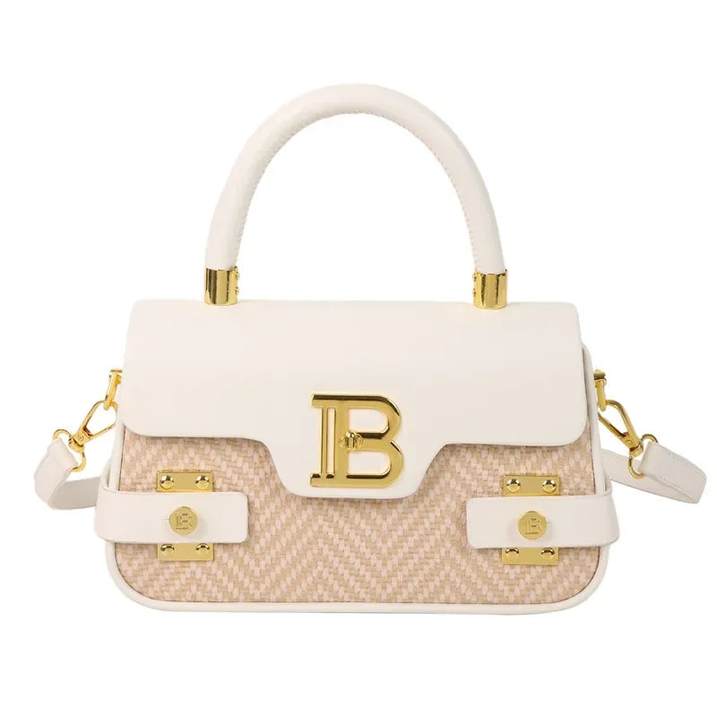 Stylish Leather Crossbody Bag For Women Luxury Designer Brand Handbags Elegant Shoulder Tote Messenger Purse Ladies