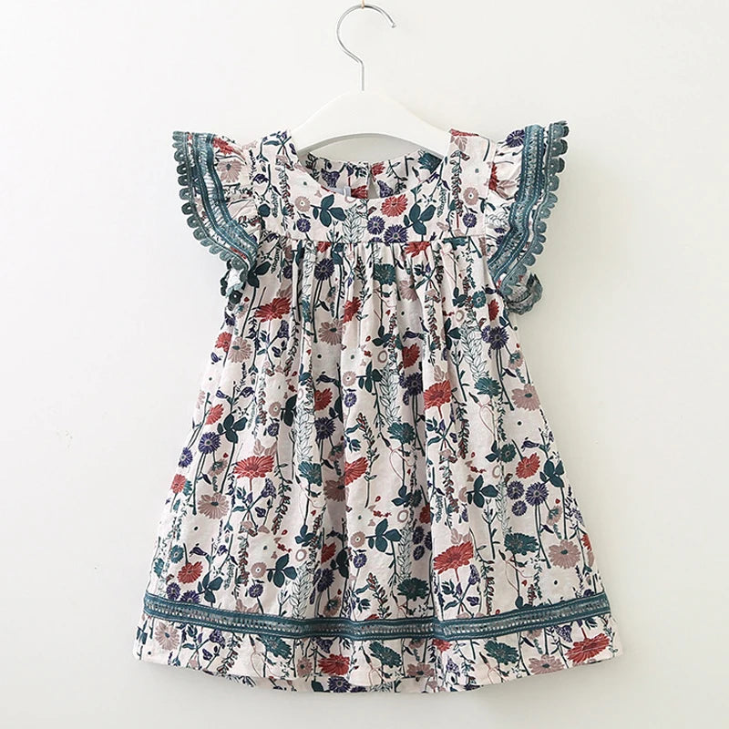 2022 New Summer Girls' Dress Korean Strap Plaid Casual Sleeveless Party Princess Dress Cute Children's Baby Kids Girls Clothing