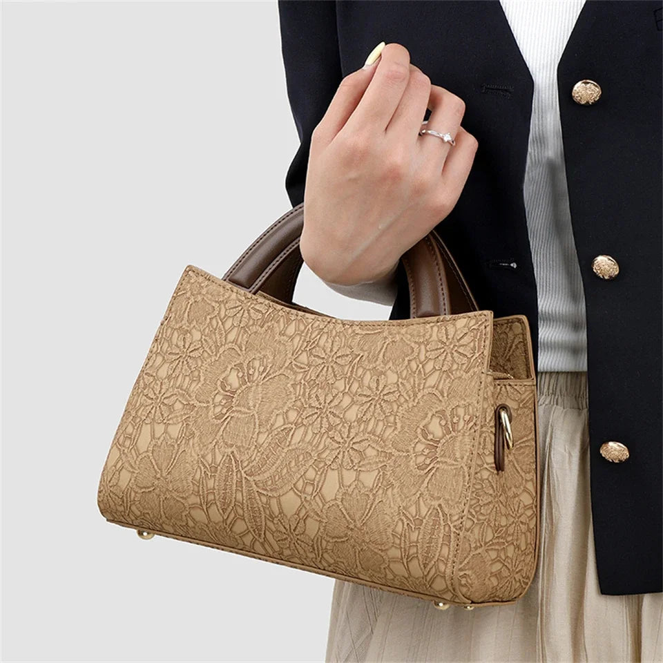 Elegant Women's Handbag Sturdy Handles Adjustable Strap Stylish Unique Durable Design Crafted With High-Quality Materials