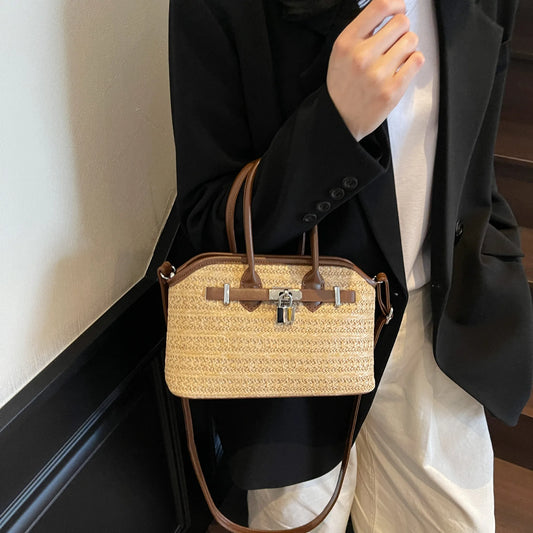 2025 Stylish Tote Bag for Women - Fashionable Large Capacity Shoulder Bag, Unique Crossbody & Handheld Designer Purse