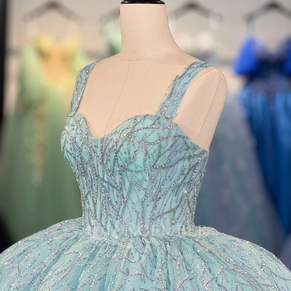 Modern Women's Party Dress Organza Ball Gown Sweetheart Bridal Dress 2024 Sequined DY9944 Avondjurken