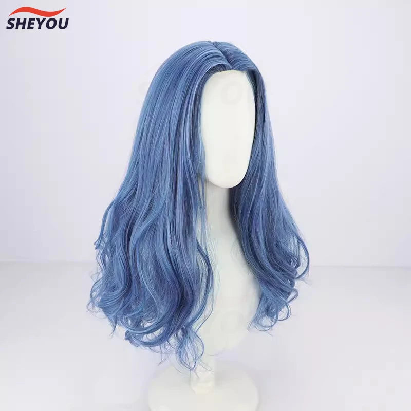 Melina Cosplay Wig Ranni Short Mid Parting Taro Color Curly Heat Resistant Synthetic Hair Party Anime Wigs + Wig Cap