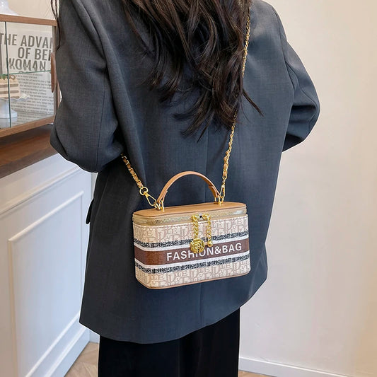 Stylish Ladies Shoulder Bag Premium Leather Crossbody Messenger Tote Designer Handbags Women's Classic Luxury Fashion Accessory