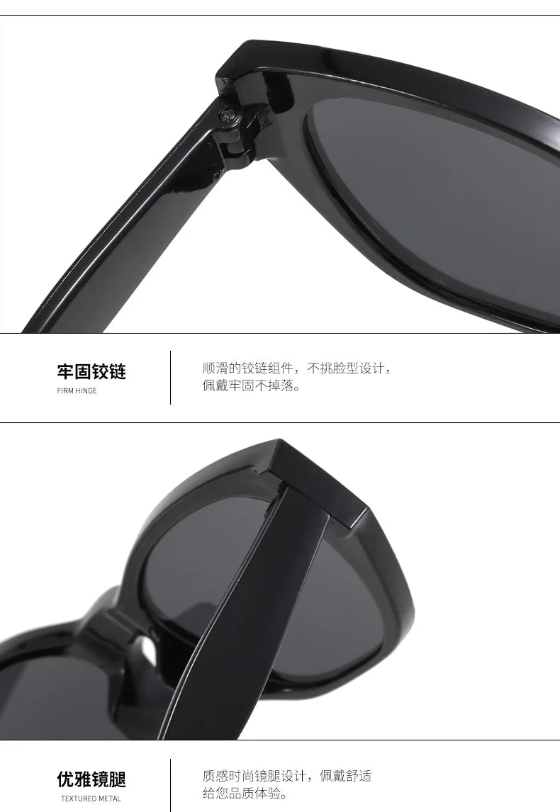 Fashion Stylish Sun Glasses Men Women Cat Eye Shape UV Protection Male Female Sunglass Holiday Travelling Party Glasses