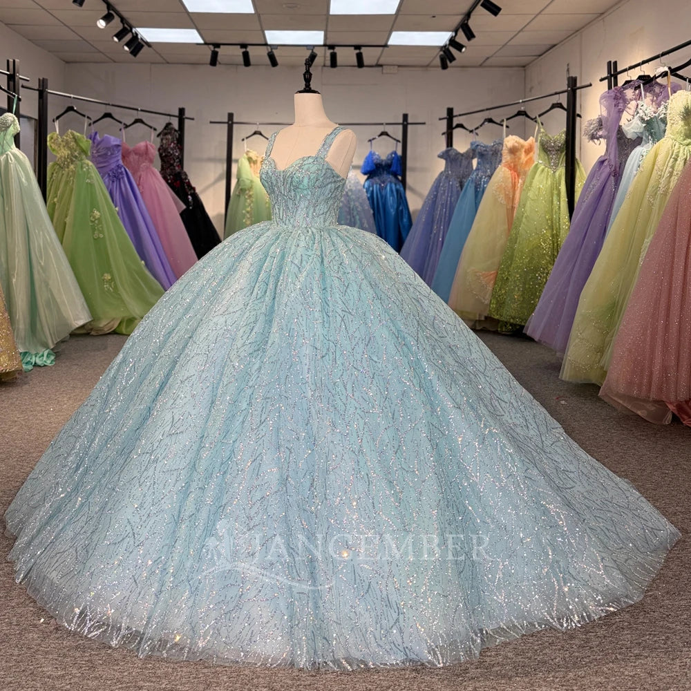 Modern Women's Party Dress Organza Ball Gown Sweetheart Bridal Dress 2024 Sequined DY9944 Avondjurken