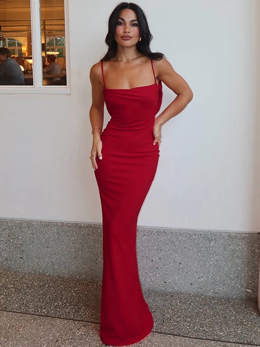Women Party Club Sexy Evening Streetwear Birthday Bodycon Backless Long Dress 2025 Summer Clothes Wholesale Items for Business