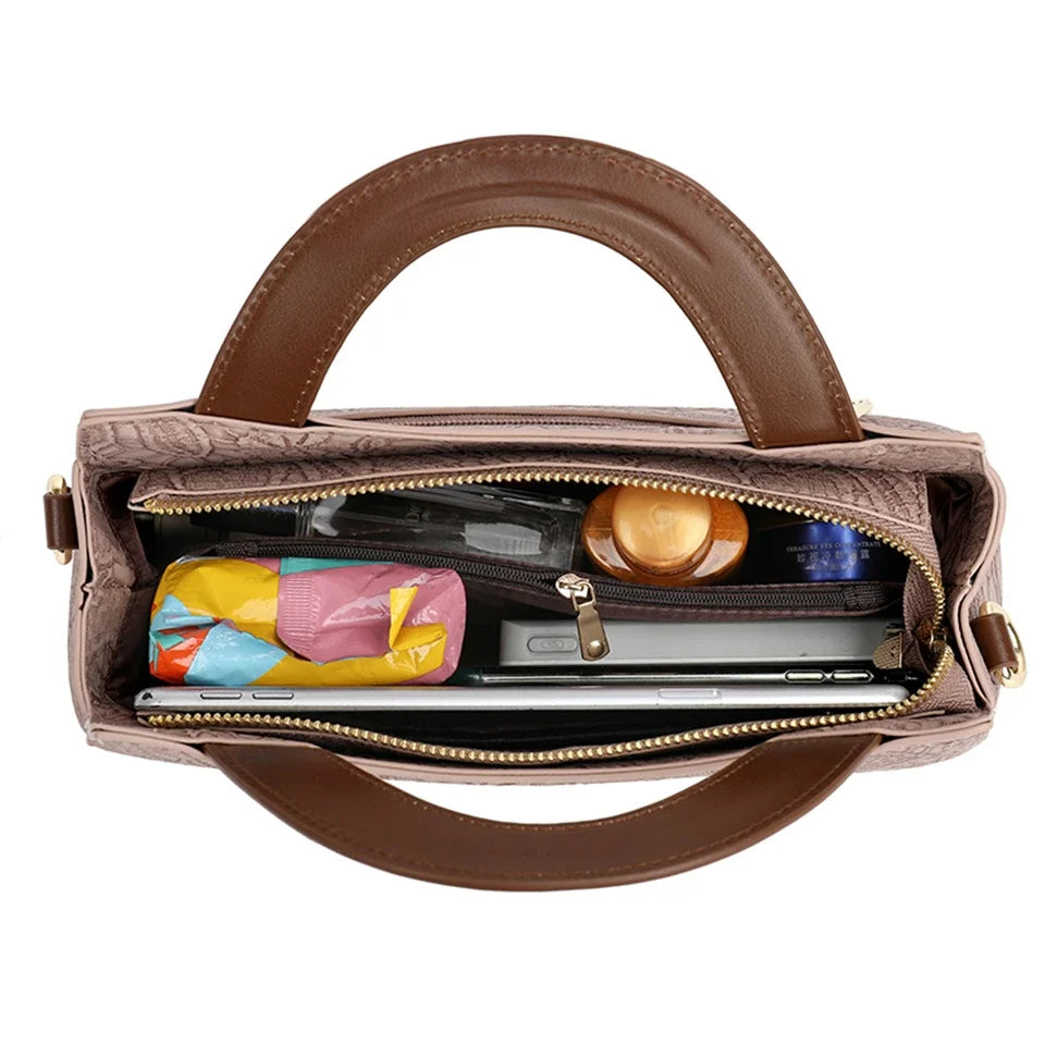 Elegant Women's Handbag Sturdy Handles Adjustable Strap Stylish Unique Durable Design Crafted With High-Quality Materials