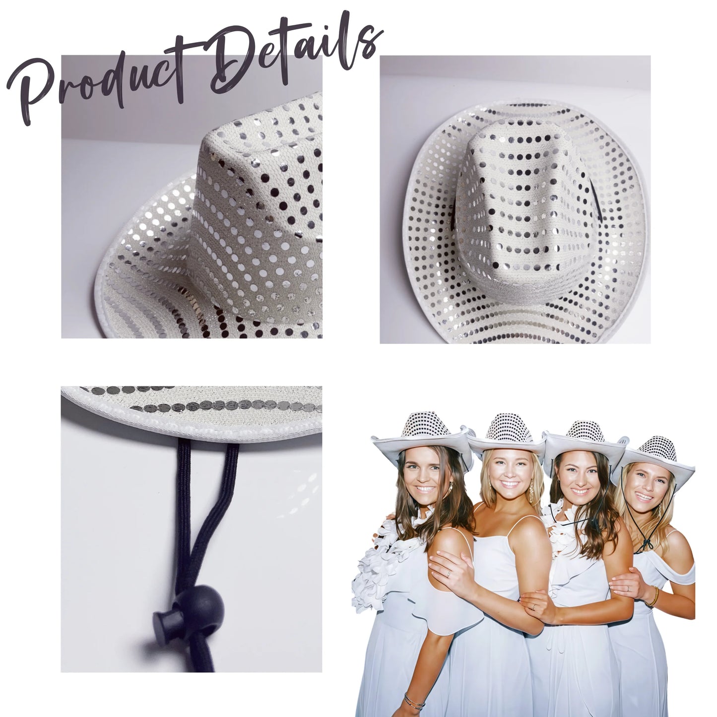 4-24pcs Wedding Cowboy Hats Cowgirl Hats Western Cowboy Hats Women Gift for Wedding Reception Dance Ball Party Bridal Shower