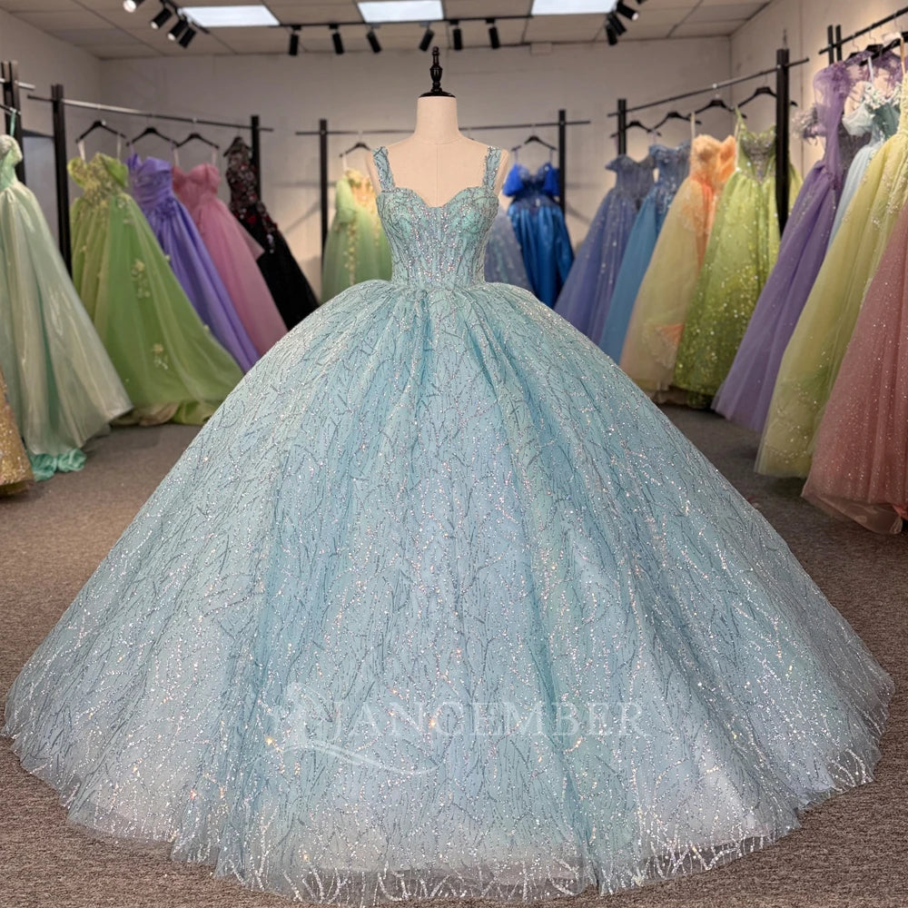 Modern Women's Party Dress Organza Ball Gown Sweetheart Bridal Dress 2024 Sequined DY9944 Avondjurken