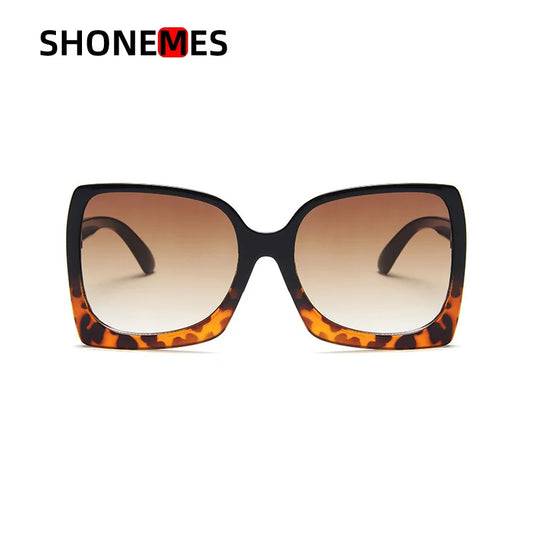 Shonemes Oversized Sunglasses Stylish Big Frame Beach Shades Outdoor UV Protective Sun Glasses for Women