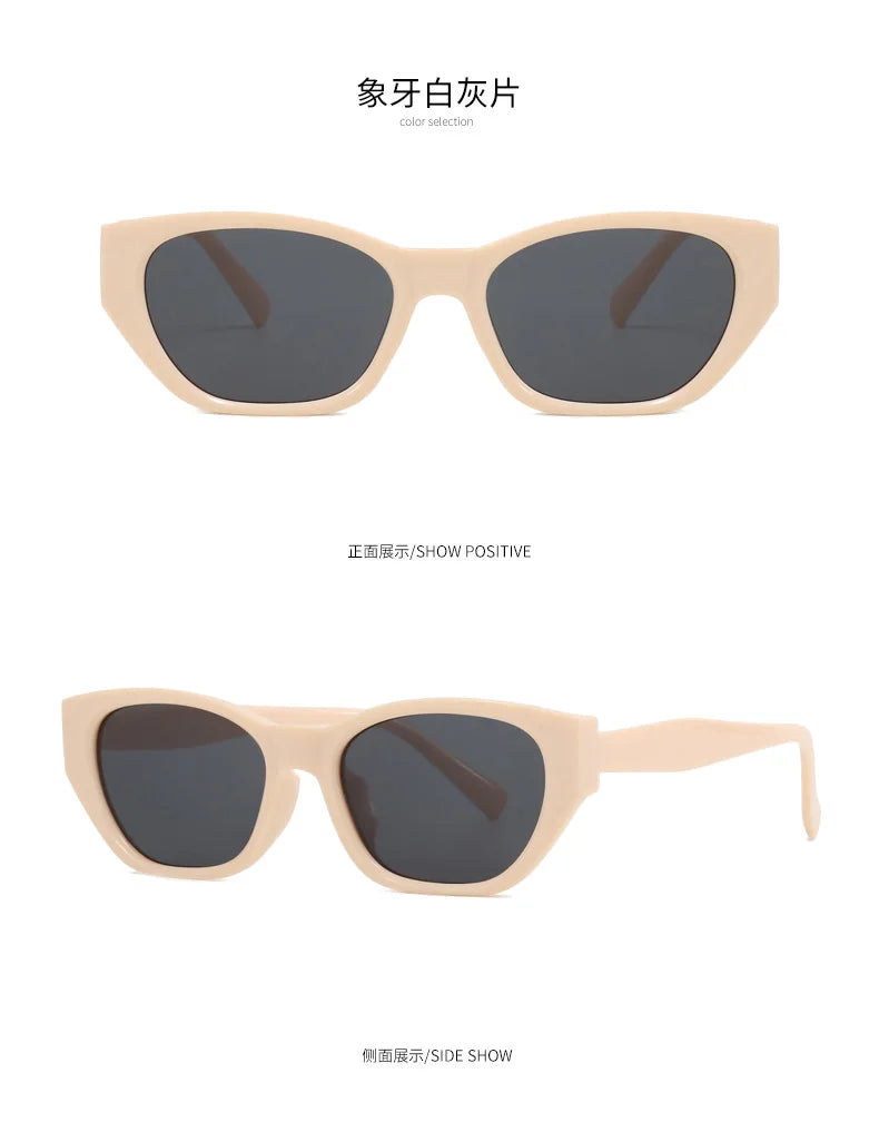 Fashion Stylish Sun Glasses Men Women Cat Eye Shape UV Protection Male Female Sunglass Holiday Travelling Party Glasses