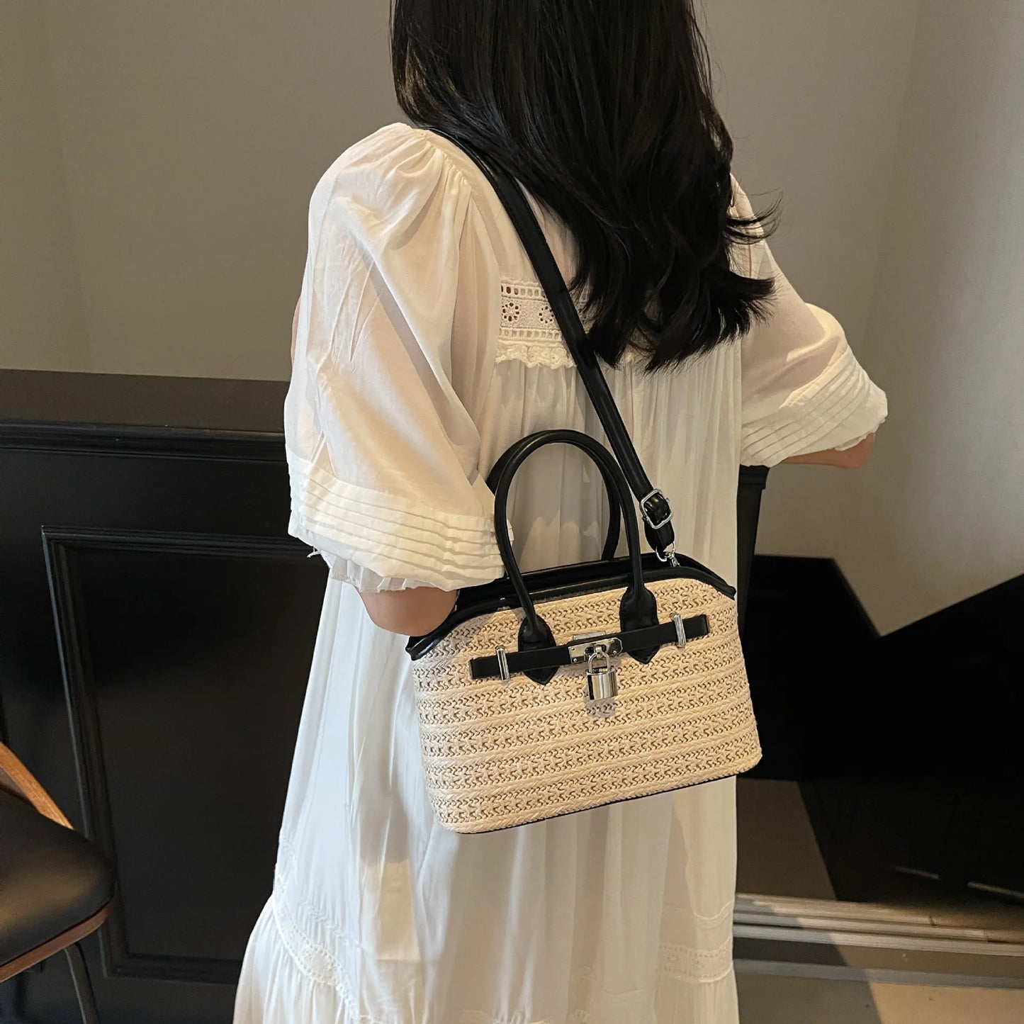 2025 Stylish Tote Bag for Women - Fashionable Large Capacity Shoulder Bag, Unique Crossbody & Handheld Designer Purse