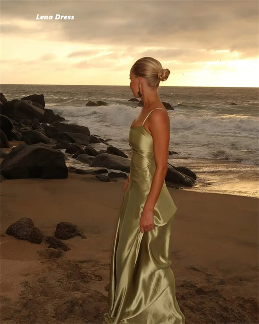 Wedding Wedding Party Dress Woman 2025 Satin Cloth Prom Luxury Dress Custom Made Women Evening Dresses for Special Occasions